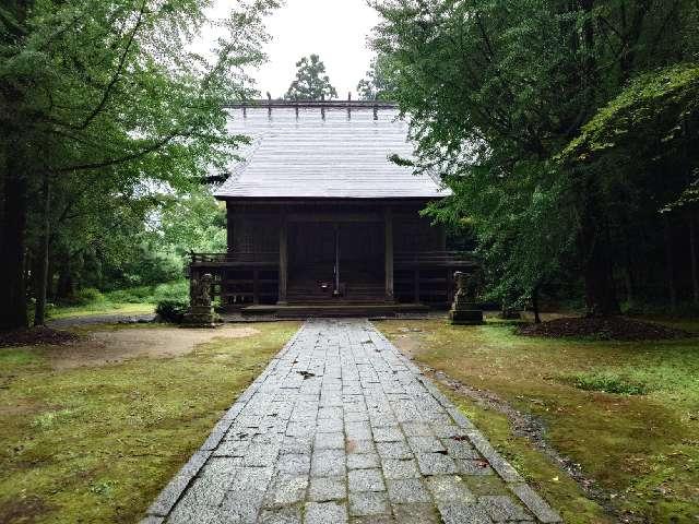 鳥海山大物忌神社蕨岡口ノ宮の参拝記録3