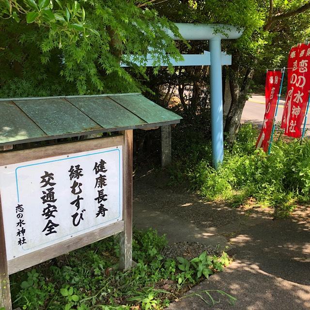 恋之水神社の参拝記録4