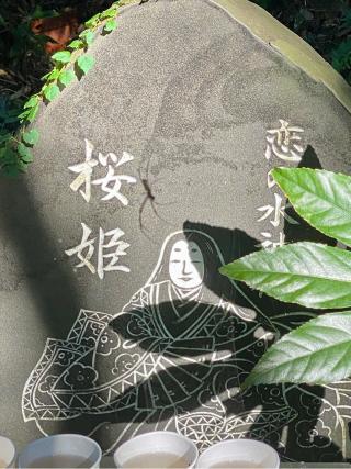 恋之水神社の参拝記録(さくらさん)