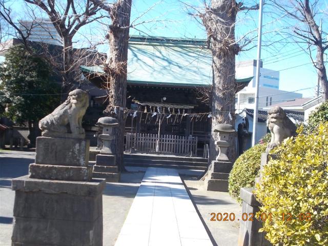 東京都大田区下丸子4-16-5 下丸子六所神社の写真3