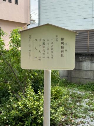 権現稲荷社の参拝記録(こーちんさん)
