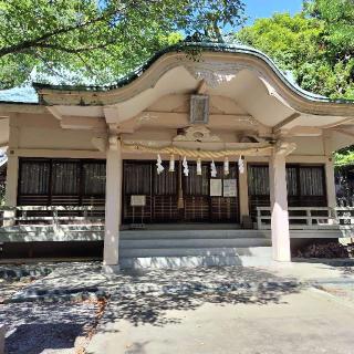 青海神社(煙ノ宮)の参拝記録(ラルゴ観光企画、観光バス事業部さん)