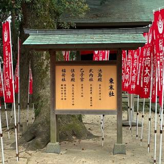筥崎宮　東末社の参拝記録(ワヲンさん)