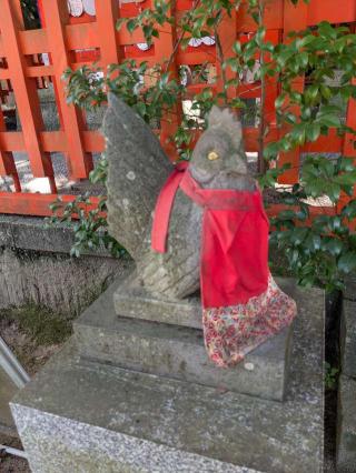 鶏石神社の参拝記録(こまいぬおさん)
