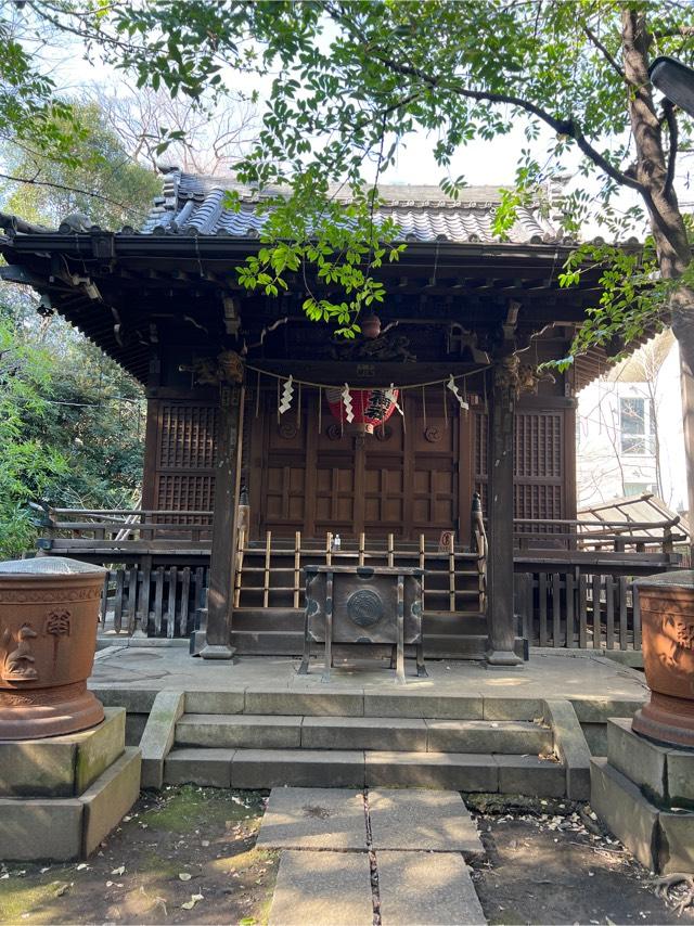 四合稲荷神社(赤坂氷川神社摂社)の参拝記録1