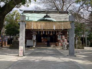 現人神社(那珂川市)の参拝記録(太陽さん)
