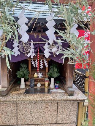 あづま稲荷神社の参拝記録(まーさんさん)