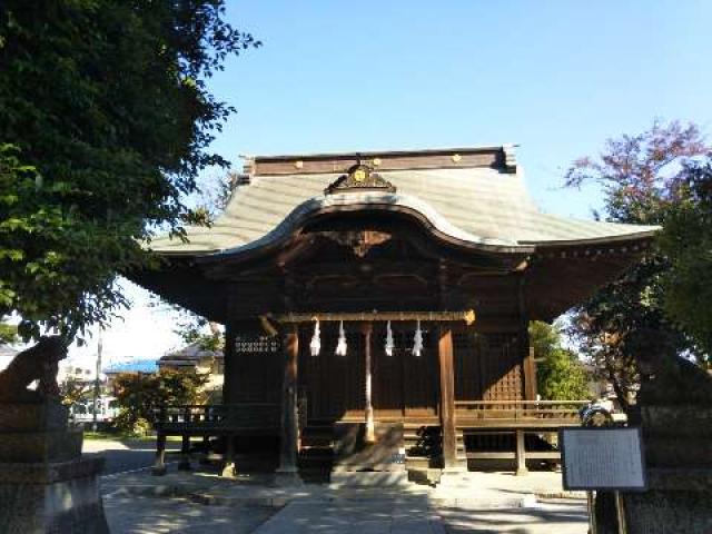 東京都調布市富士見町2-1-11 下石原八幡神社の写真1