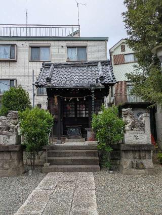 亀戸水神宮の参拝記録(はくすみさん)