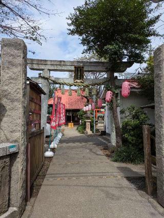 染井稲荷神社の参拝記録(はくすみさん)