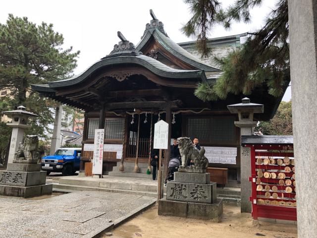 福岡県福岡市中央区今川2-1-17 鳥飼八幡宮の写真2