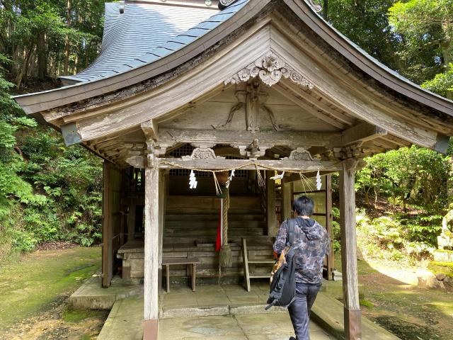 阿奈志神社の参拝記録(村長さん)