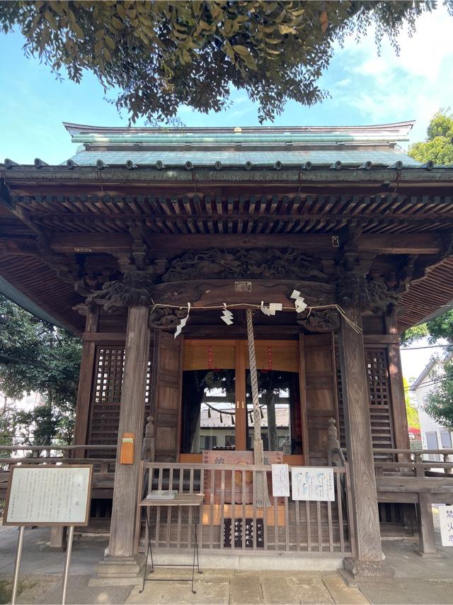 久が原東部八幡神社の参拝記録3