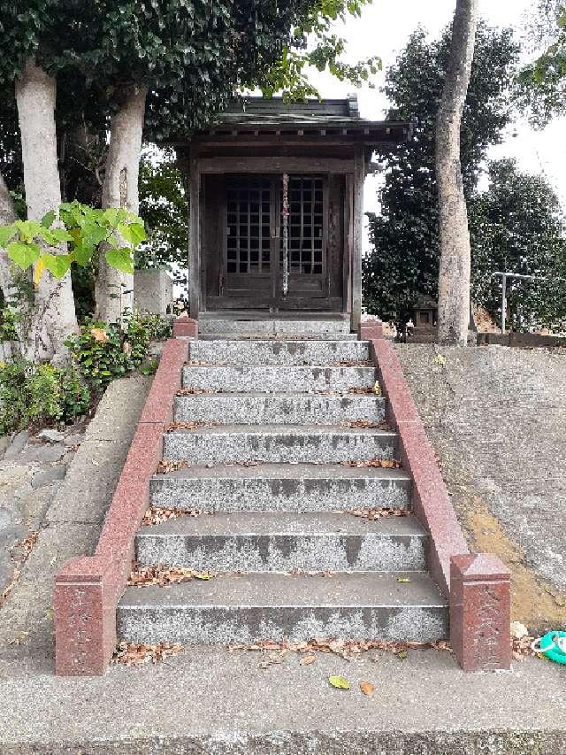 大六天神社の参拝記録(三毛猫さん)