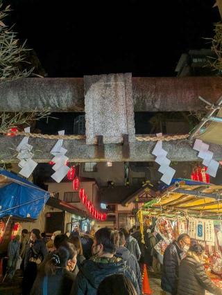 練馬大鳥神社の参拝記録(はくすみさん)