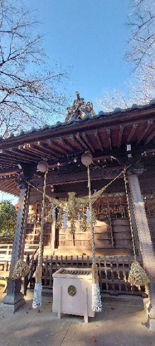 子安神社（中野山王）の参拝記録(まーぼーさん)