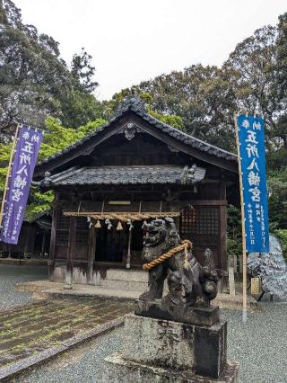 五所八幡宮の参拝記録(こまいぬおさん)