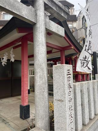 春日神社の参拝記録(⛩️🐍🐢まめ🐢🐍⛩️さん)
