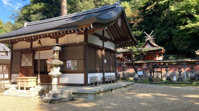 宇太水分神社 中社の参拝記録6