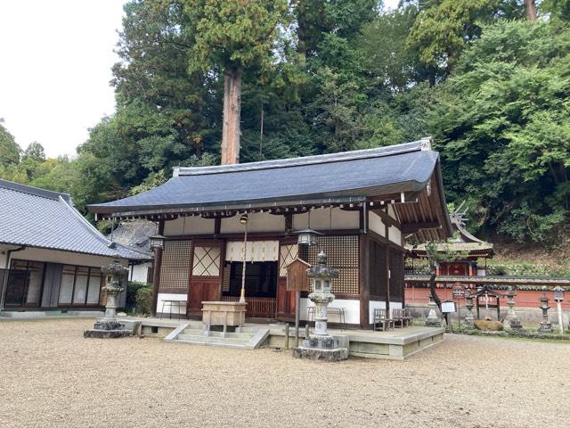 宇太水分神社 中社の参拝記録3