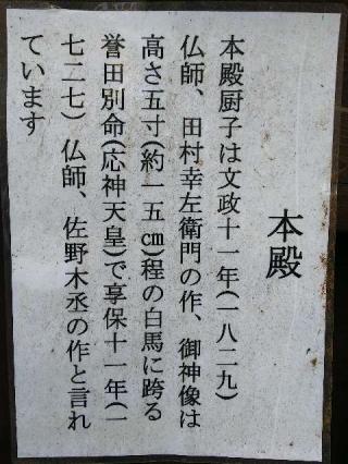 金井八幡神社の参拝記録(またたびさん)