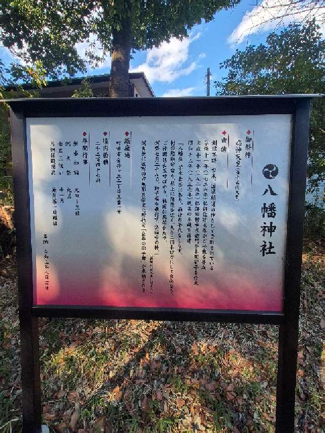金井八幡神社の参拝記録1