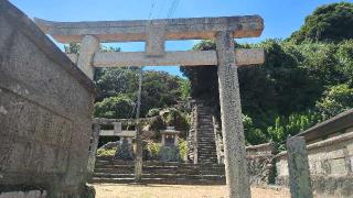 牽牛社（中津宮境内社）の参拝記録(まほろばさん)