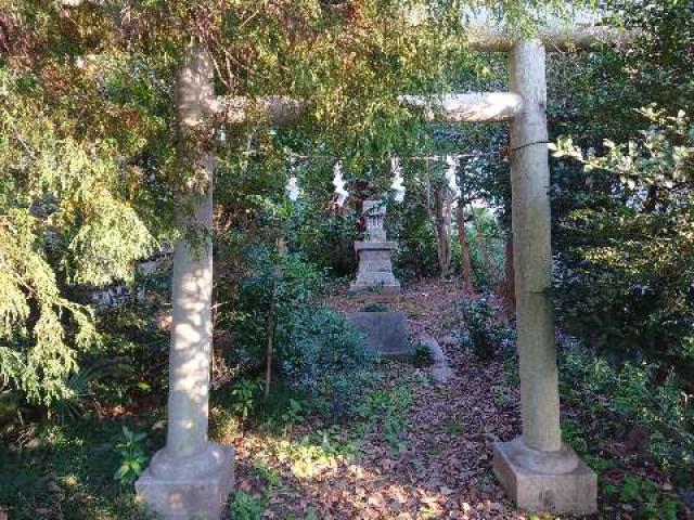 神奈川県海老名市上郷1-12-18 有鹿神社 中宮の写真1