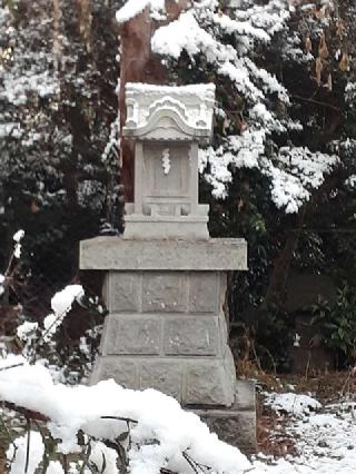 有鹿神社 中宮の参拝記録(三毛猫さん)