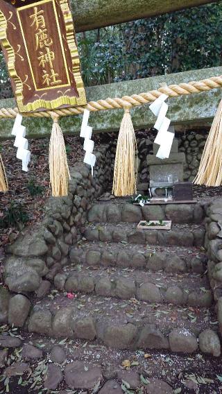 有鹿神社 奥宮の参拝記録(りゅうじさん)