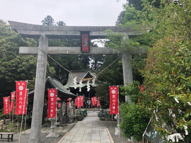 男山八幡神社の参拝記録(みつをさん)