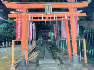 練馬白山神社の参拝記録(金髪しんちゃんさん)