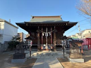 練馬白山神社の参拝記録(バルタさん)
