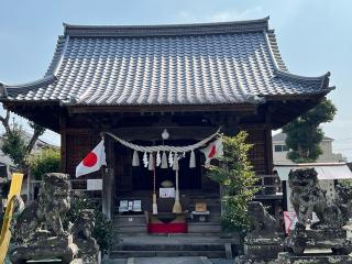 諏訪神社の参拝記録(てんさん)