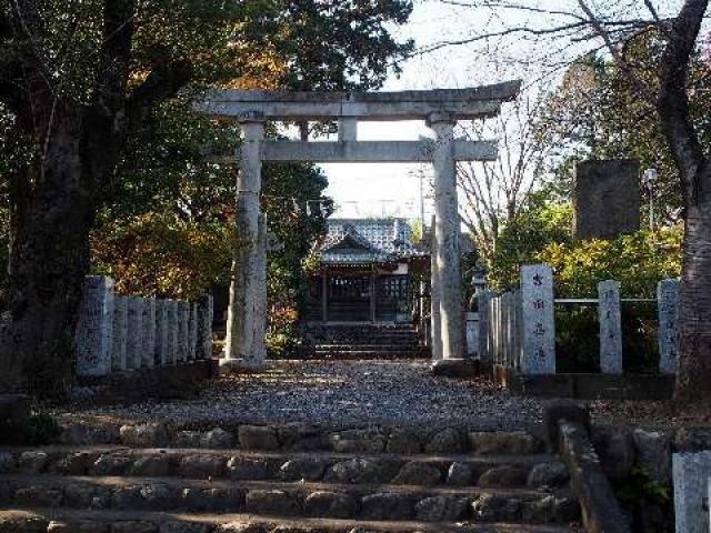 埼玉県入間郡越生町上野1048 東山神社の写真1