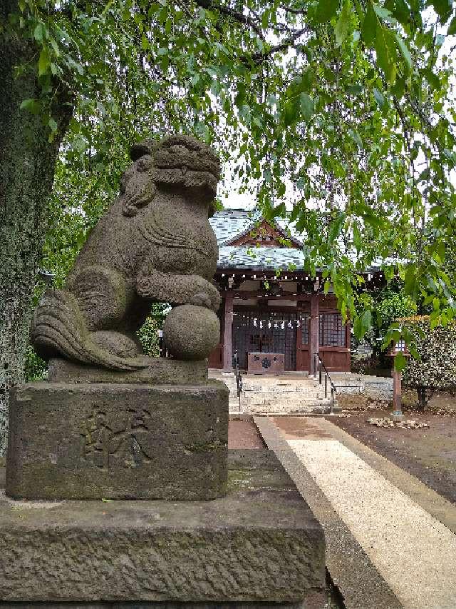 門前氷川神社の参拝記録(神仏縁日さん)