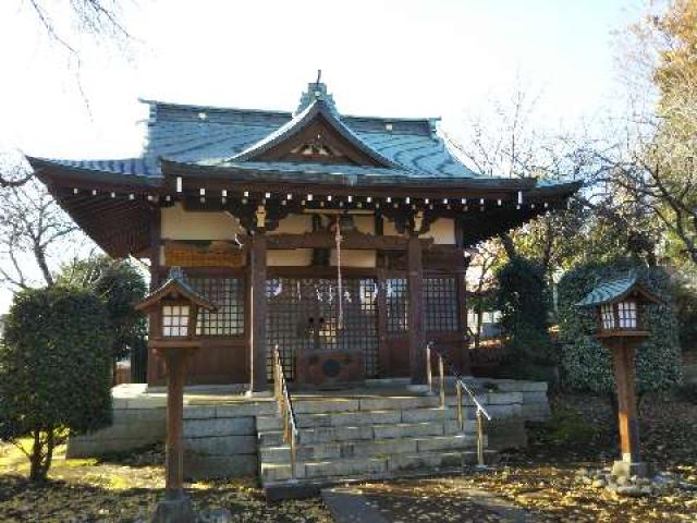 門前氷川神社の参拝記録(UNAさん)