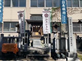 岐阜信長神社（橿森神社摂社）の参拝記録(くーさん)