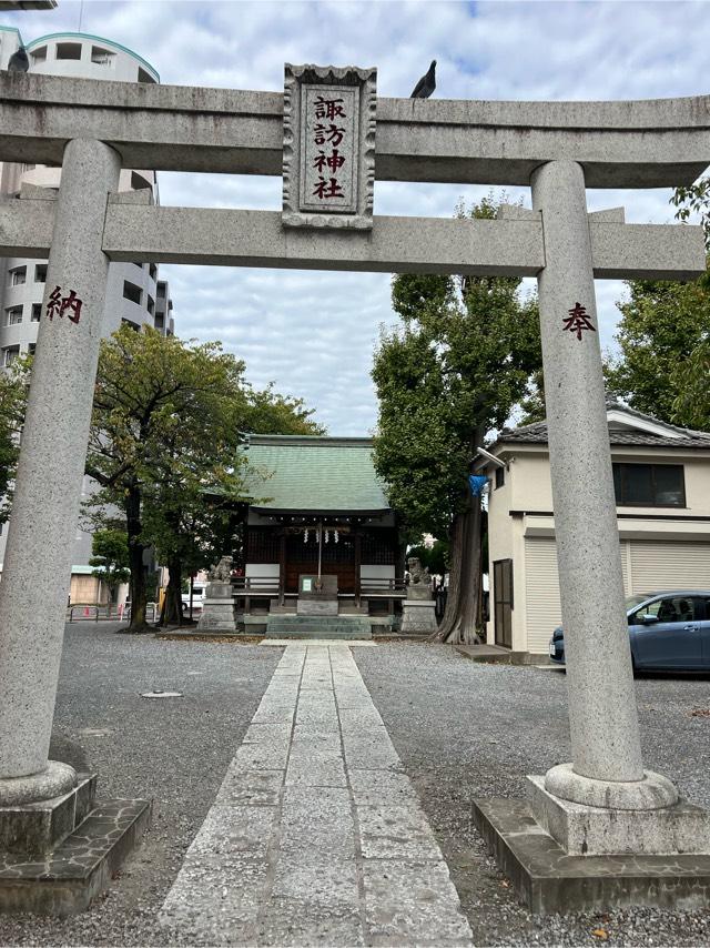 立石諏訪神社の参拝記録(Tetsuらさん)