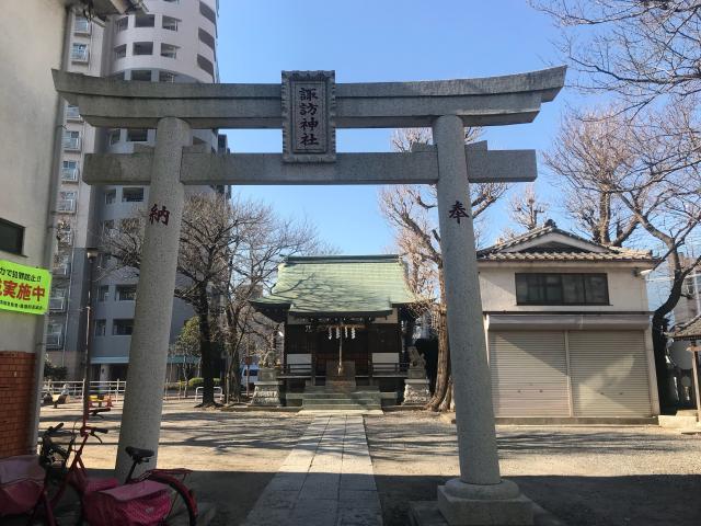 東京都葛飾区立石8-2-6 立石諏訪神社の写真1