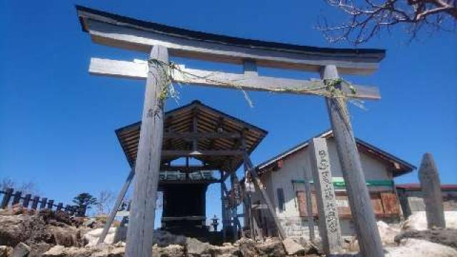 栃木県日光市 日光二荒山神社（男体山奥宮）の写真1