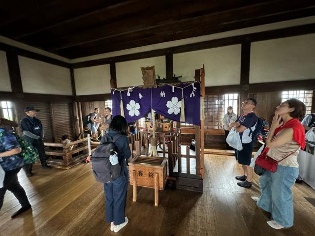 刑部神社（姫路城大天守最上階）の参拝記録(うさぎニンジンさん)