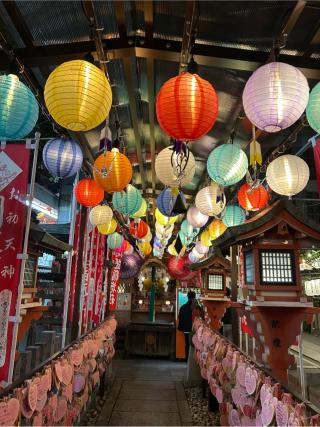 開運稲荷社（露天神社末社）の参拝記録(ふうりんパパさん)