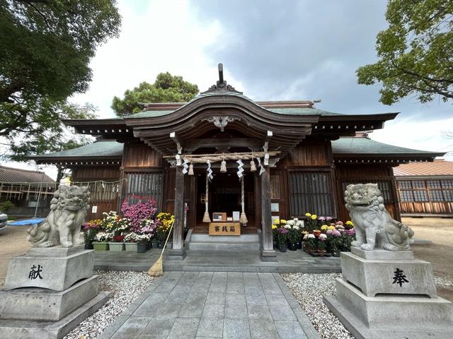 古賀神社の参拝記録(みんきちさん)