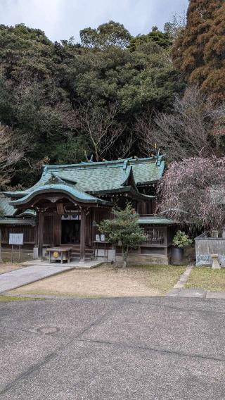 大連神社（赤間神宮境内社）の参拝記録(こまいぬおさん)