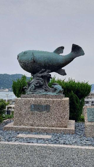 お亀明神社（亀山八幡宮末社）の参拝記録(るびーさん)
