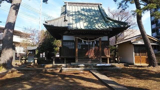 柳沢氷川神社の参拝記録(りんごぐみさん)