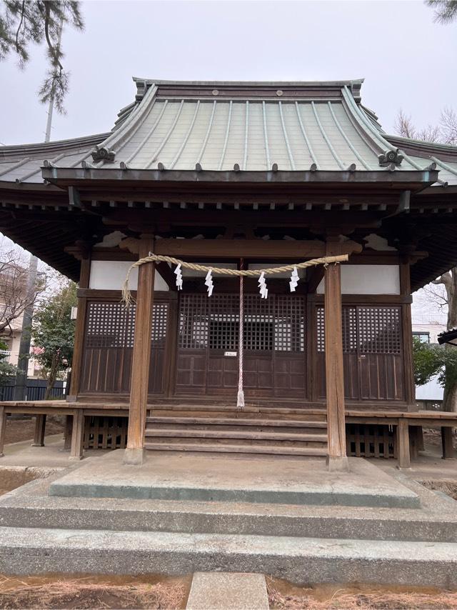 柳沢氷川神社の参拝記録1