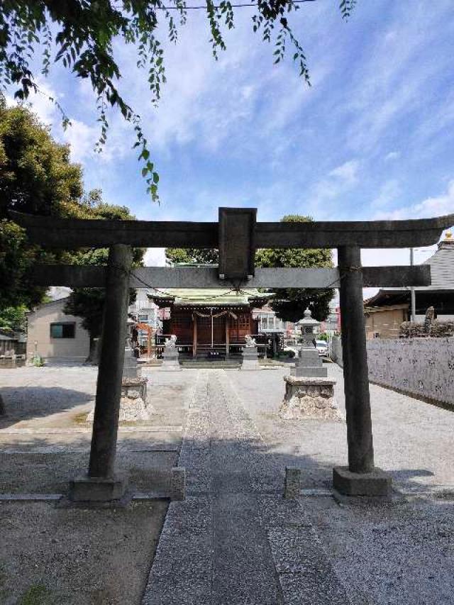 堀之内氷川神社の参拝記録(kuri3さん)