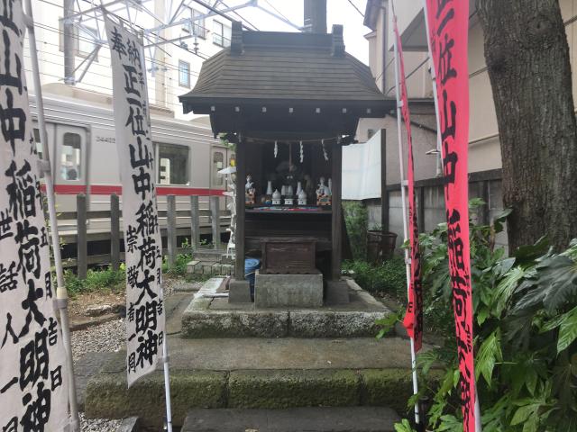 東京都板橋区仲町３６ 山中稲荷神社の写真1
